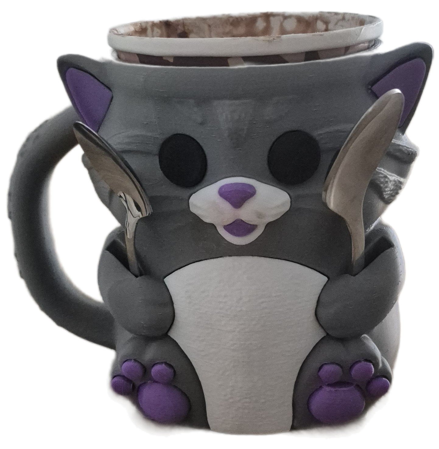Cat icecream holder